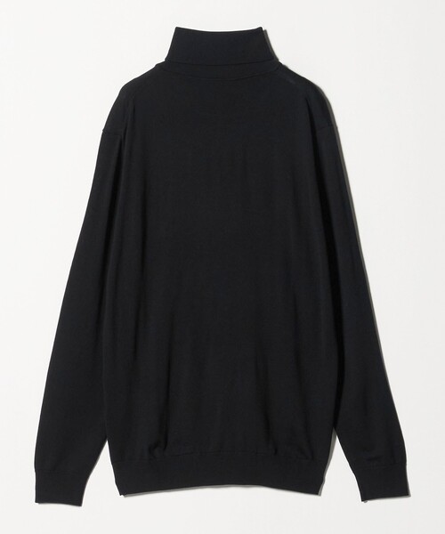 ARROWS　ブラック タートルネックニット UNITED ARROWS（ユナイテッドアローズ） セーター ニット ウール