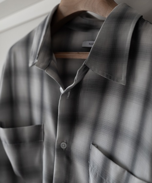 「RUUBON」 半袖シャツ S グレー メンズ_画像7