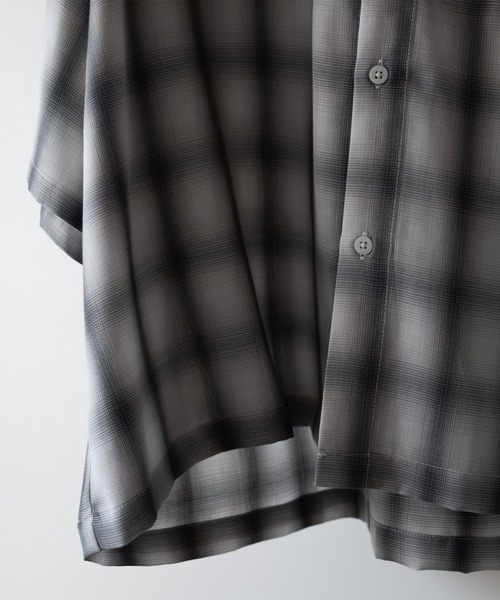 「RUUBON」 半袖シャツ S グレー メンズ_画像8