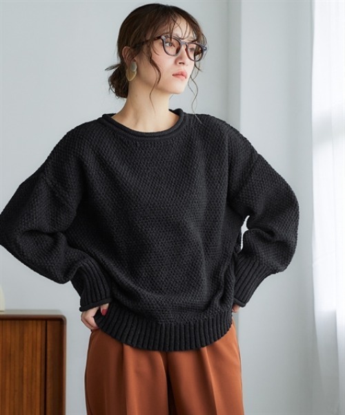 ニッセン（nissen） ニット セーター ロールプチハイネックラーベン編