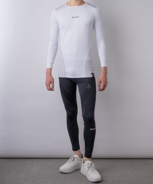 TETE SELECTION」骨盤矯正コンプレッション長袖Tシャツ/スポーツ