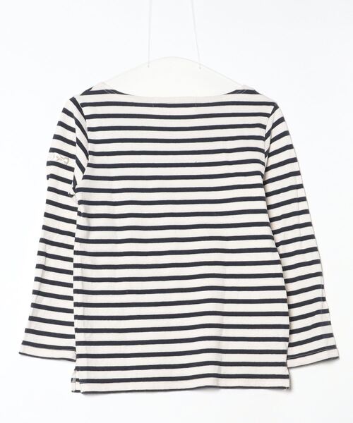 「Porter des boutons」 ボーダー柄長袖カットソー FREE ホワイト レディース_画像2