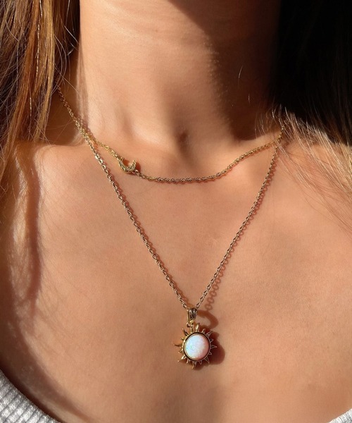 IRIEBEACH（アイリービーチ） ネックレス MINI crescent necklace