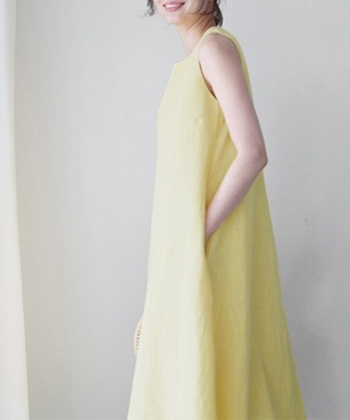 「Miniministore」 ノースリーブワンピース M ホワイト レディース_画像5