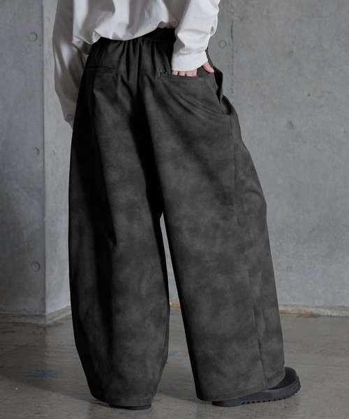 SERACE スラックス 「SERACE」Vintage design wide slacks pants
