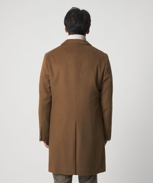 A DAY IN THE LIFE ブラウン系 チェスターコート 38 Mサイズ A DAY IN THE LIFE チェスターコート コート ビーバー チェスター