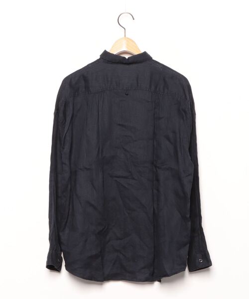 「Pilgrim Surf Supply」 長袖シャツ O/S ブラック レディース_画像2