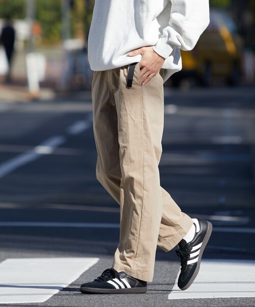 FREAK'S STORE（フリークスストア） イージーパンツ MEDIUM ベージュ