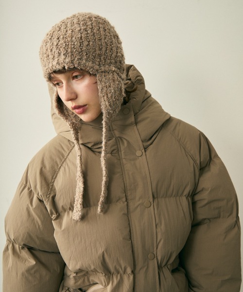 full/fill. ダウンコート ダウンジャケット hood pudding jacket