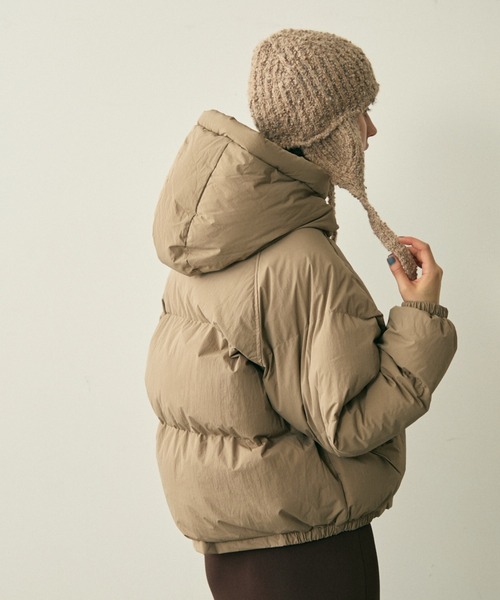 full/fill. ダウンコート ダウンジャケット hood pudding jacket