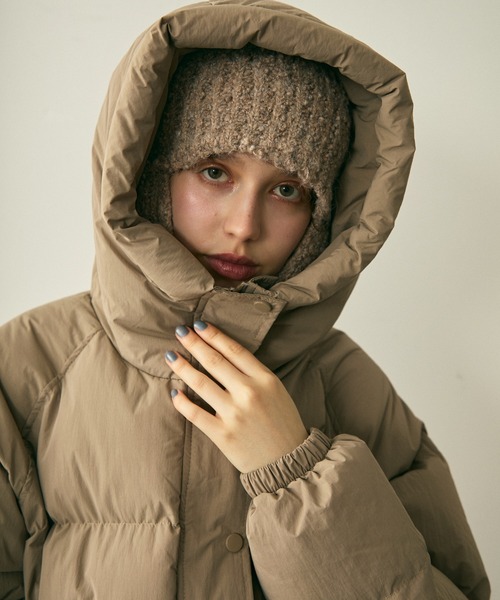 full/fill. ダウンコート ダウンジャケット hood pudding jacket