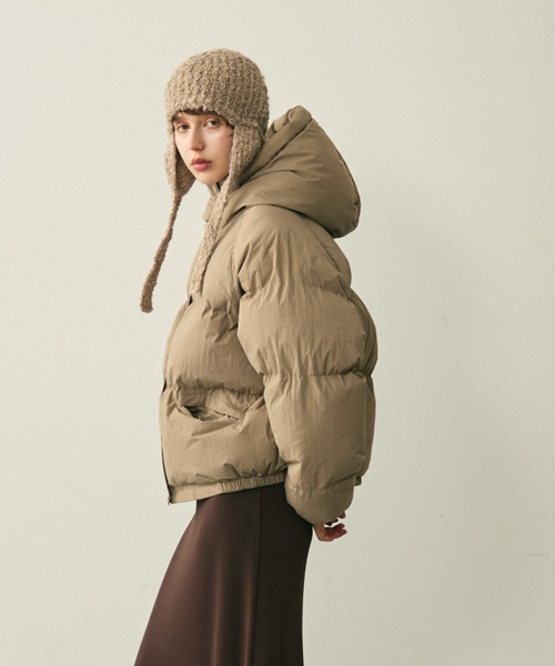 【新品】BIDI BADU ビディバドゥ テック フード付きダウンジャケット L 新品】BIDI BADU ビディバドゥ テック フード付きダウンジャケット L