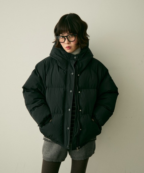 full/fill. ダウンコート ダウンジャケット hood pudding jacket