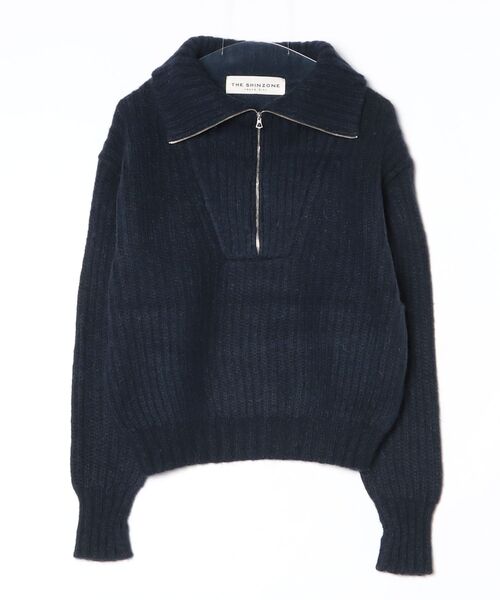 THE SHINZONE（ザ シンゾーン） セーター ニット DUFFY HALF ZIP KNIT