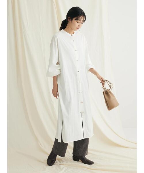 「CRAFT STANDARD BOUTIQUE」 長袖ワンピース FREE ブラック レディース_画像6