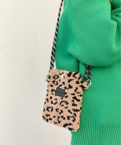 styiro（スタイロ） ショルダーバッグ バッグ もこもこヒョウ柄