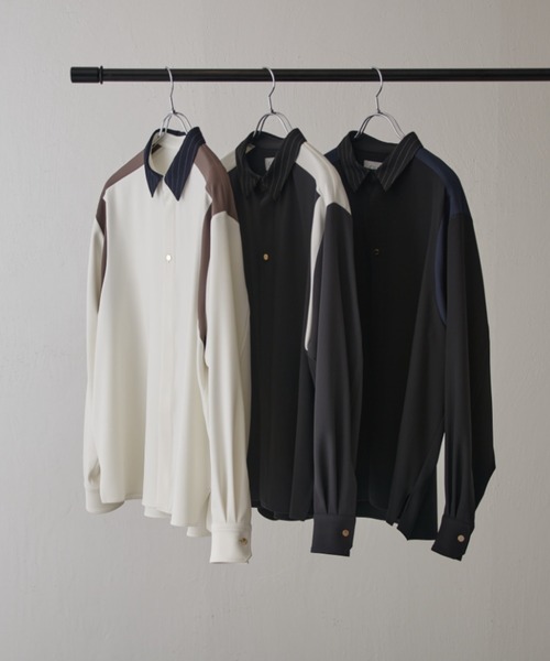 CULLNI（クルニ） シャツ 「CULLNI exclusive for Lui's」配色切替