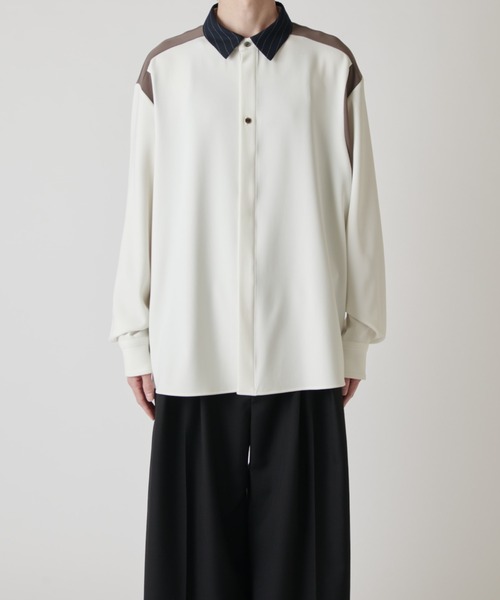 CULLNI（クルニ） シャツ 「CULLNI exclusive for Lui's」配色切替
