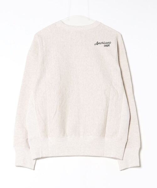 「AMERICANA」 スウェットカットソー M ダークグレー レディース_画像4