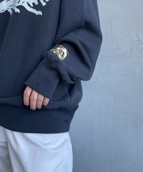 「AMERICANA」 スウェットカットソー M ダークグレー レディース_画像6