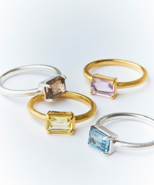 「NOIR DE POUPEE」 リング #13 グレー レディース_画像8