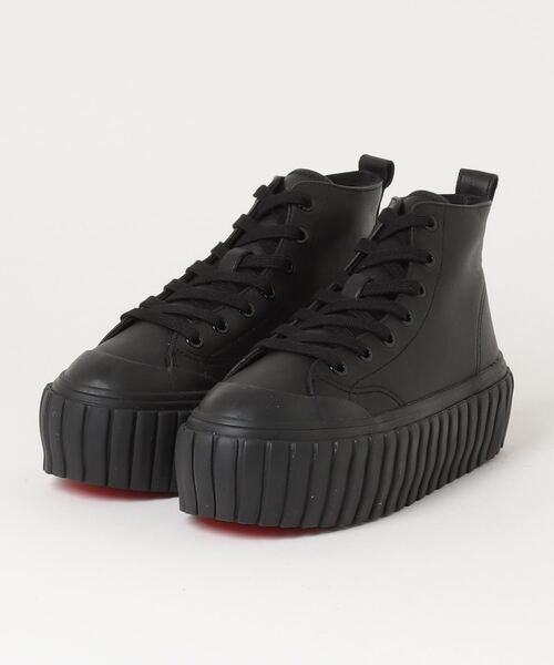 新品DIESEL ブラック ハイカットスニーカー DIESEL（ディーゼル） ハイカットスニーカー 39 ブラック レディース