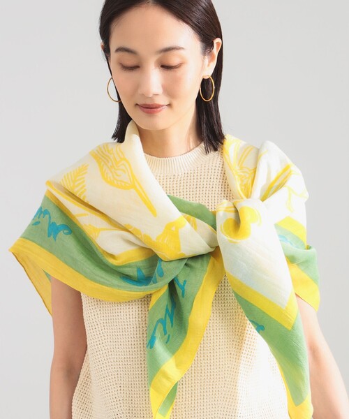 マニプリ ストール(ショール)美品  - manipuri（マニプリ） ストール マフラー 「」INDIA STOLE レディース