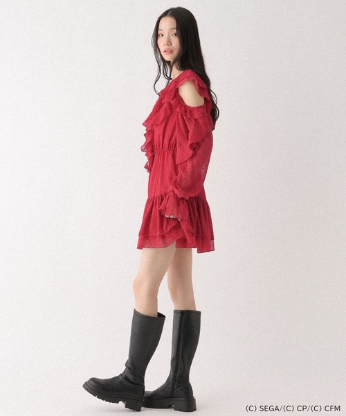 Heather プロセカ×ZOZO MORE MORE JUMP! ワンピース Heather（ヘザー） ワンピース 「プロジェクトセカイ×ZOZOTOWN」MORE