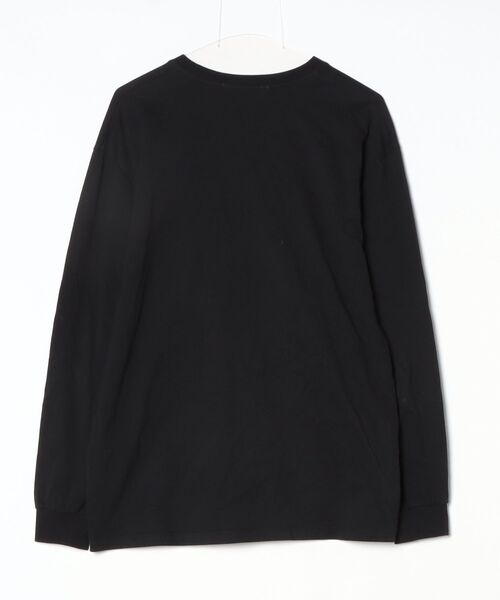 MSGM（エムエスジーエム） 長袖Tシャツ M ブラック×グリーン メンズ