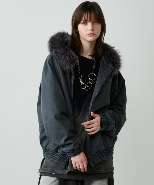 AIVER」 ブルゾン SMALL ブラック メンズ 「AIVER」 ブルゾン SMALL 