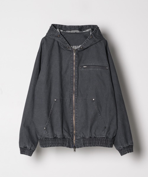 「AIVER」 ブルゾン SMALL グレー メンズの画像