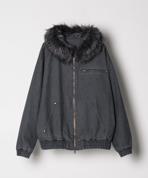 「AIVER」 ブルゾン SMALL グレー メンズの画像
