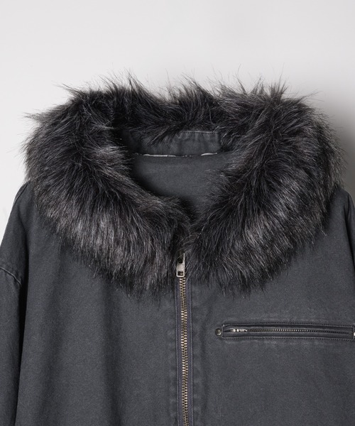 「AIVER」 ブルゾン SMALL グレー メンズの画像