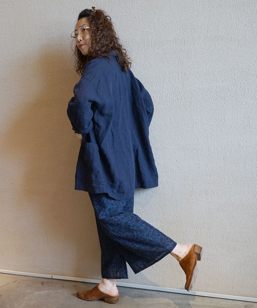 「JOURNAL STANDARD LUXE」 ジャケット FREE ネイビー レディースの画像