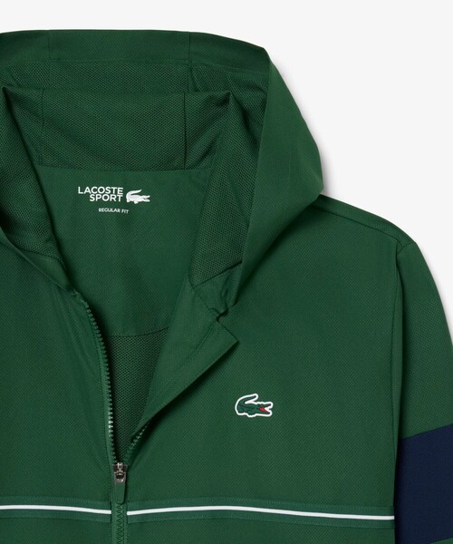 LACOSTE（ラコステ） ナイロンジャケット h撥水 カラーブロック