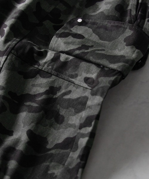 「me+em select」 カーゴパンツ FREE カーキ レディース_画像7