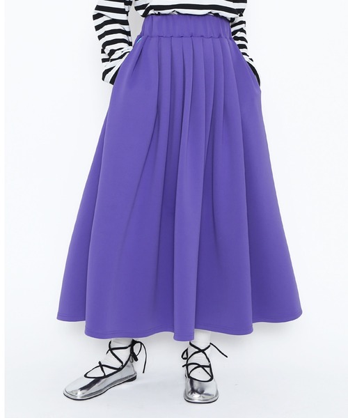 「PUNYUS」 フレアスカート 3 ブラック レディース_画像3