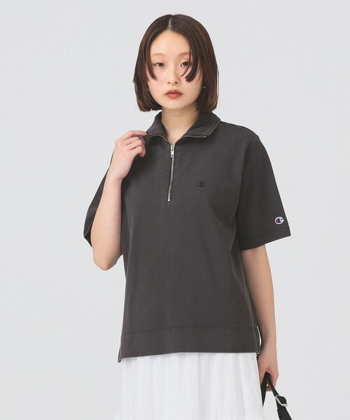 Champion別注トップス Champion（チャンピオン） tシャツ 「別注」Champion / ハーフ ジップ