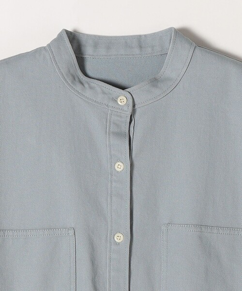 「SHIPS any」 長袖ワンピース ONE SIZE ライトブルー レディース_画像3