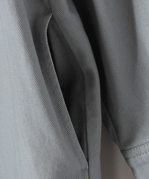 「SHIPS any」 長袖ワンピース ONE SIZE ライトブルー レディース_画像8