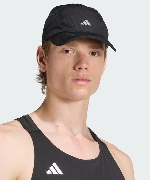 ランシャツ•キャップ2点セット adidas（アディダス） キャップ 帽子 メンズ キャップ ランニング