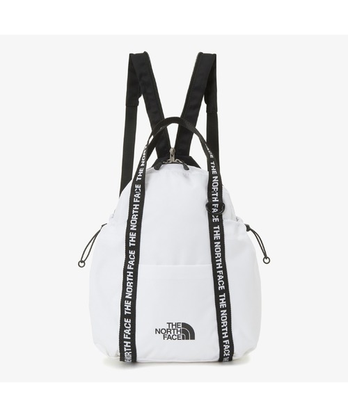 「THE NORTH FACE」 2WAYバッグ FREE ホワイト レディース