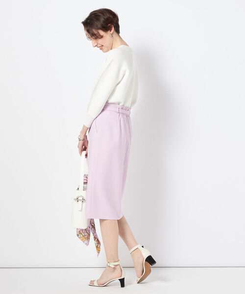 「NOLLEY'S Sophi」 タイトスカート 36 ホワイト レディース_画像5