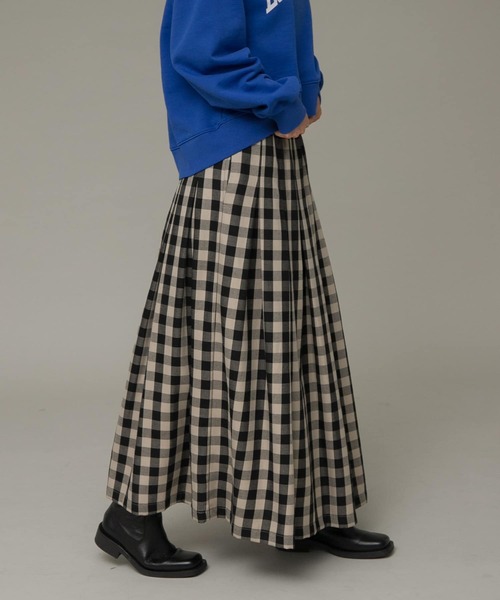 「URBAN RESEARCH Sonny Label」 フレアスカート 38 ベージュ レディース_画像7