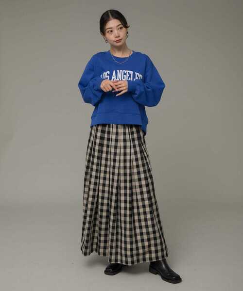 「URBAN RESEARCH Sonny Label」 フレアスカート 38 ベージュ レディース_画像8