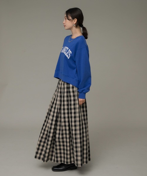 「URBAN RESEARCH Sonny Label」 フレアスカート 38 ベージュ レディース_画像9