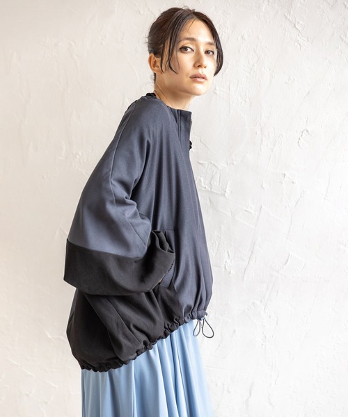 「OSMOSIS」 「loaf」ブルゾン ONE SIZE グレー系その他 レディース_3