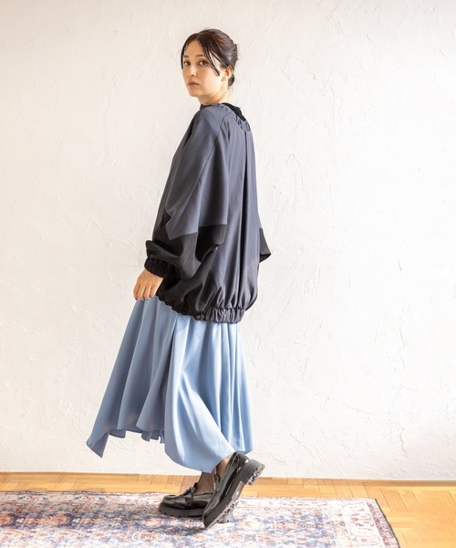 「OSMOSIS」 「loaf」ブルゾン ONE SIZE グレー系その他 レディース_6