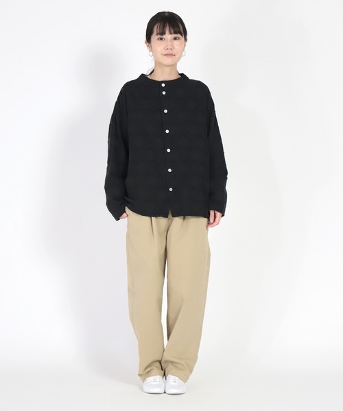 「Brocante」 チノパンツ 2 グレー レディース_画像7