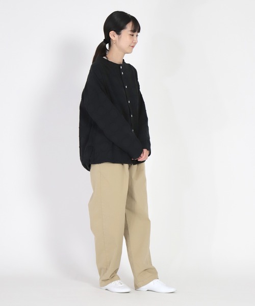 「Brocante」 チノパンツ 2 グレー レディース_画像8